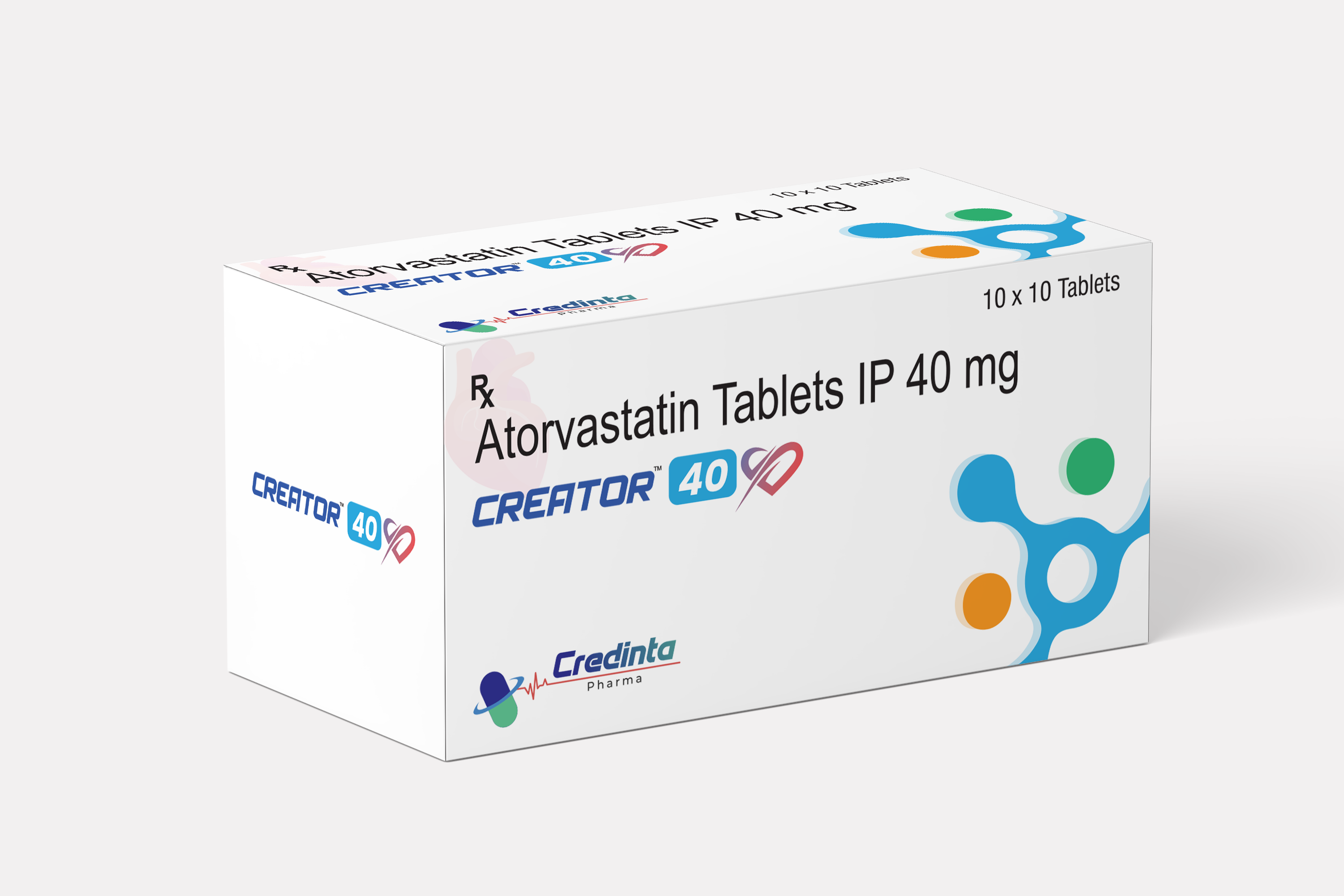 CREATOR 40 — Atorvastatin Tablets IP 40 mg