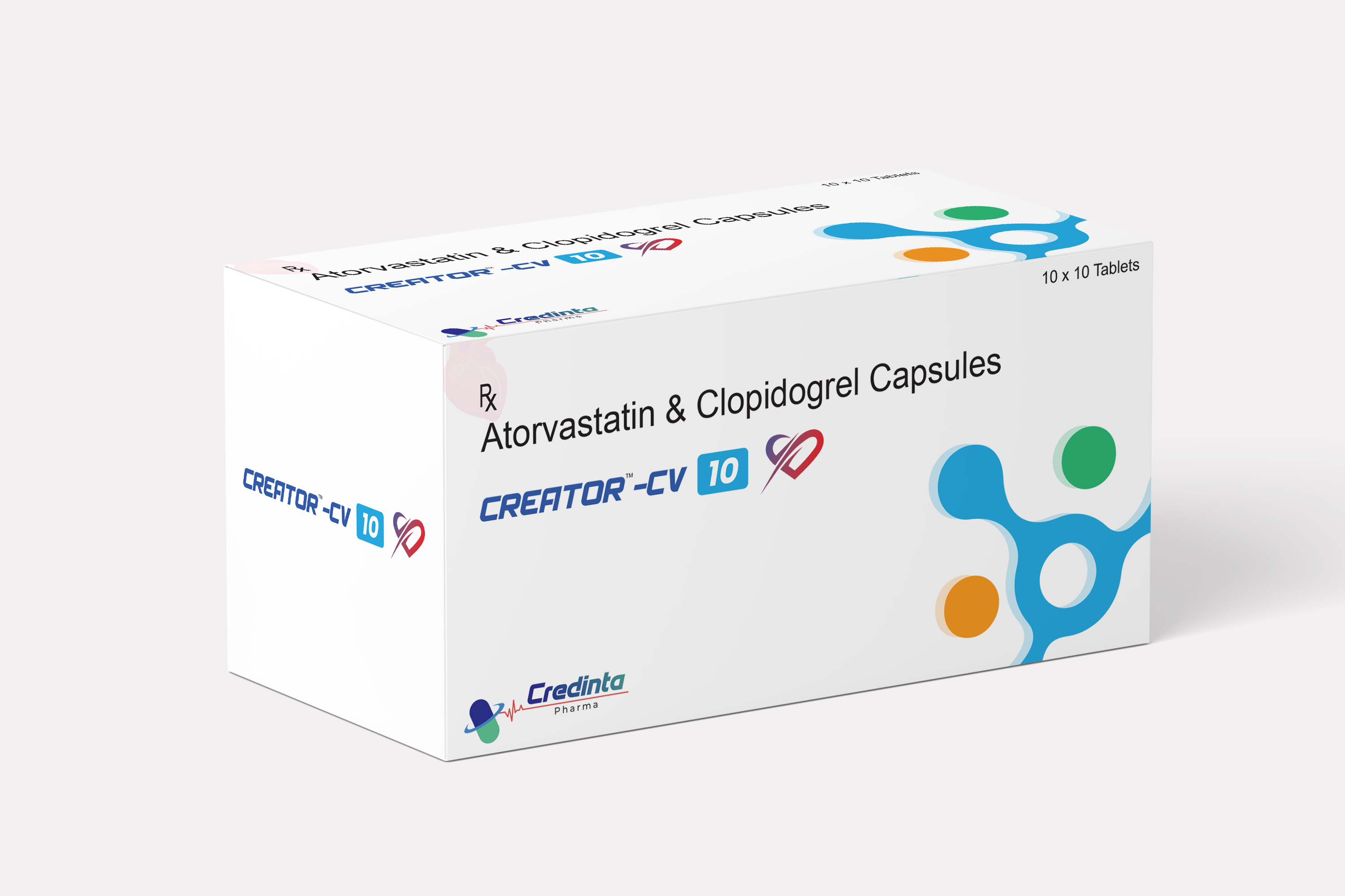 CREATOR-CV 10 — Atorvastatin & Clopidogrel Capsules
