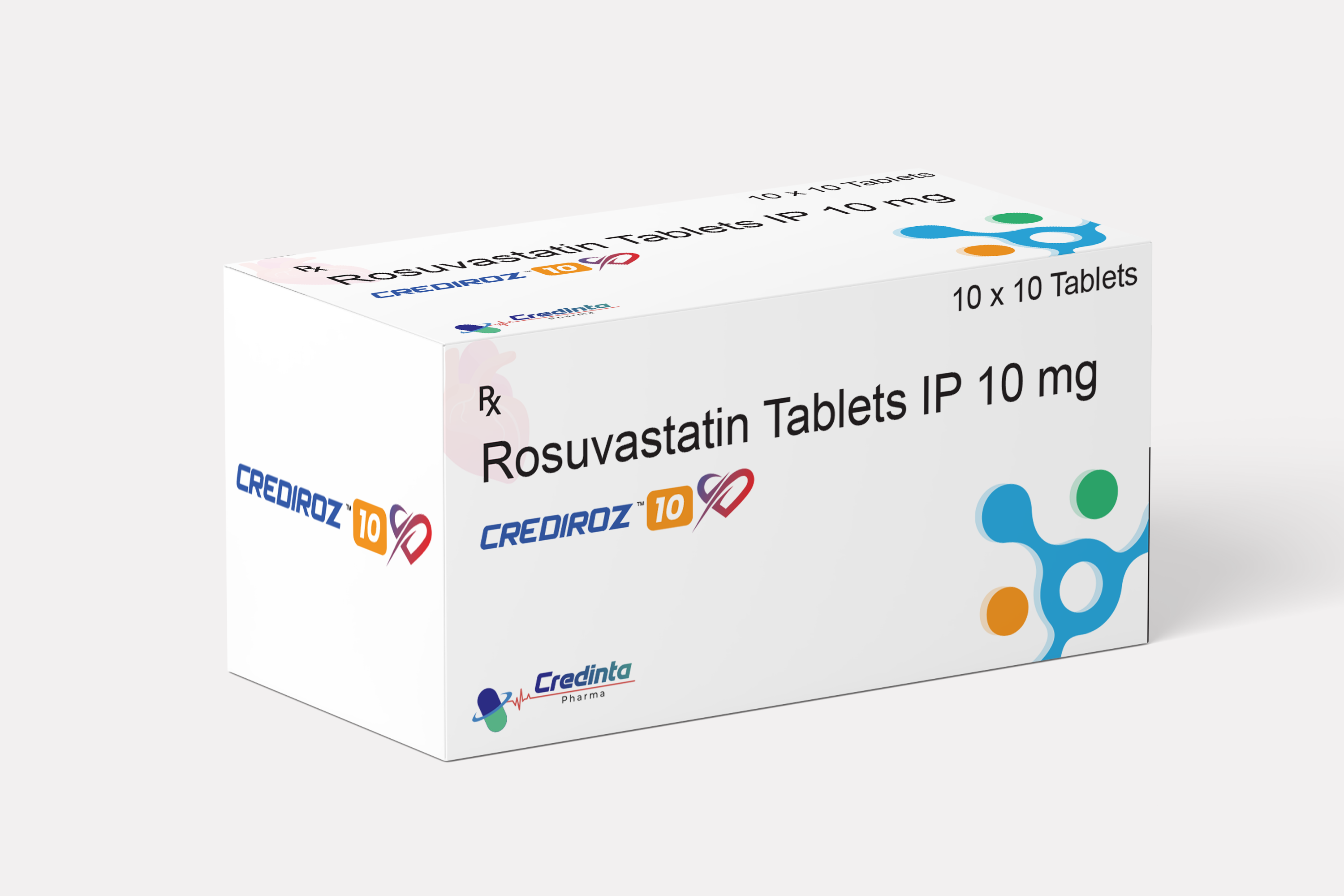 CREDIROZ 10 — Rosuvastatin Tablets IP 10 mg