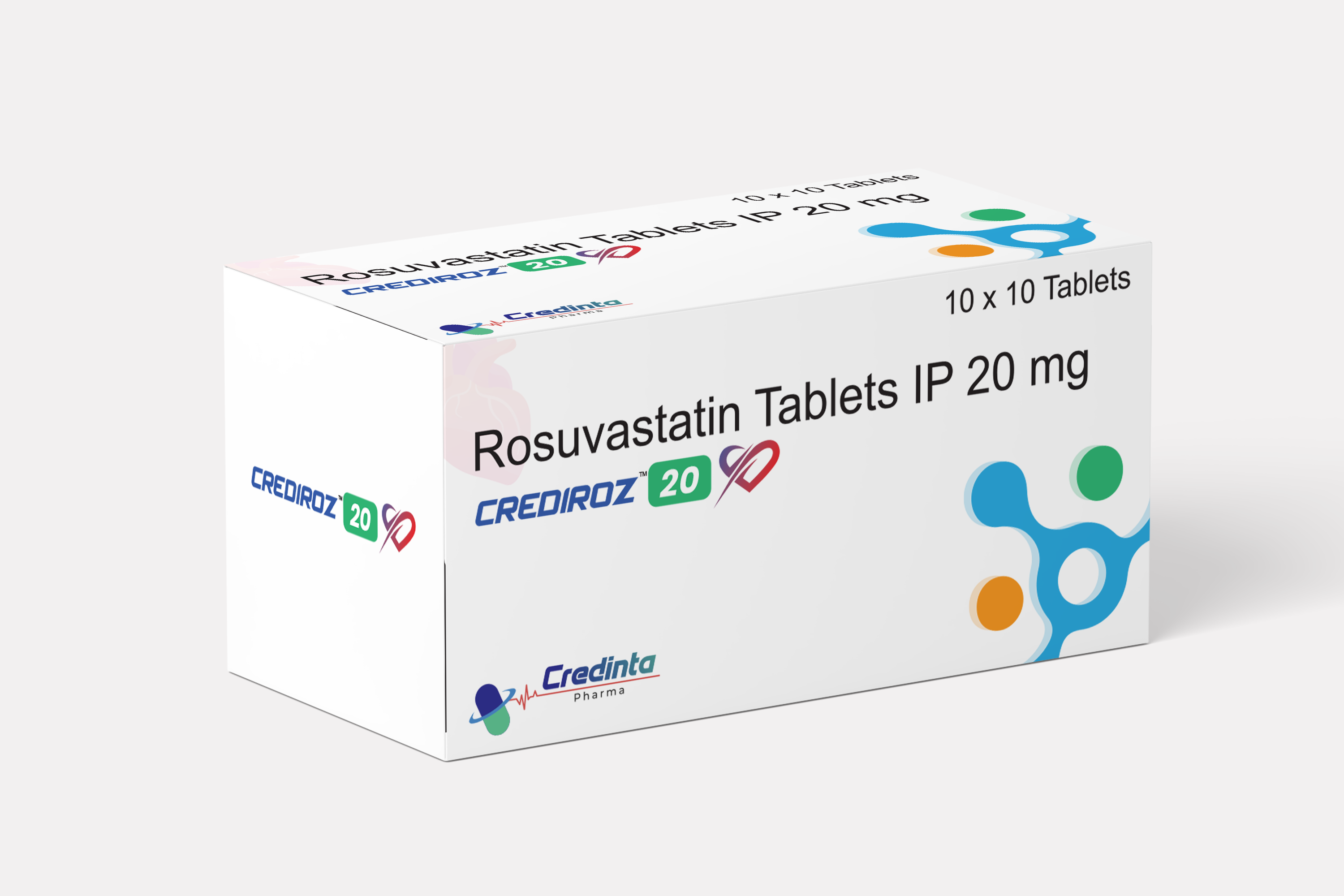 CREDIROZ 20 — Rosuvastatin Tablets IP 20 mg
