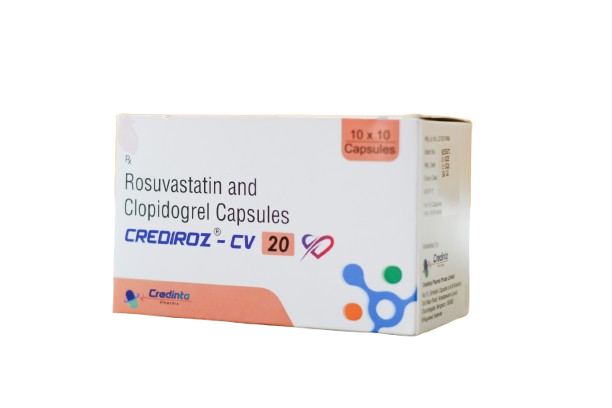 CREDIROZ-CV 20 — Rosuvastatin and Clopidogrel Capsules