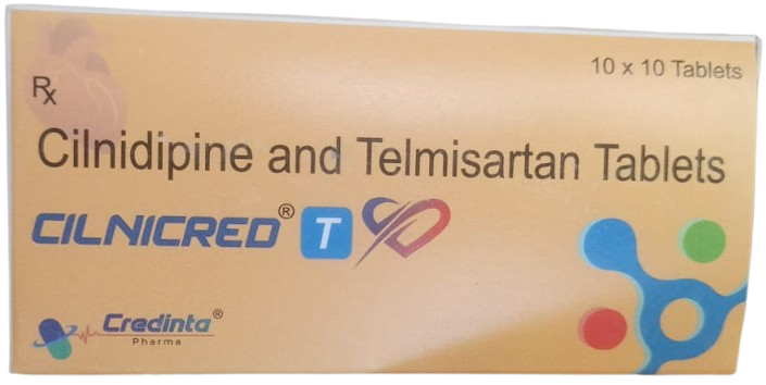CILNICRED T — Cilnidipine and Telmisartan Tablets