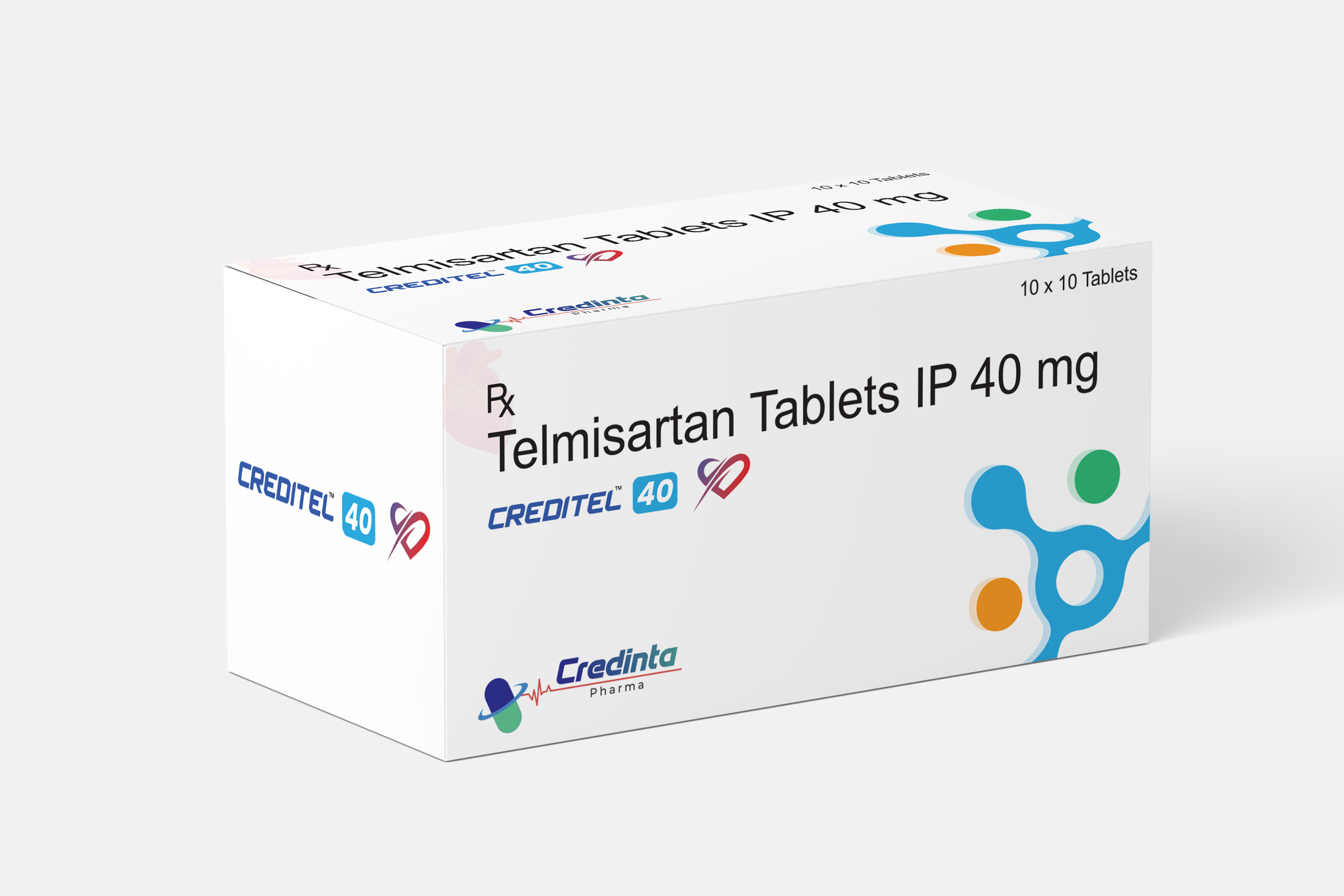 CREDITEL 40 — Telmisartan Tablets IP 40 mg