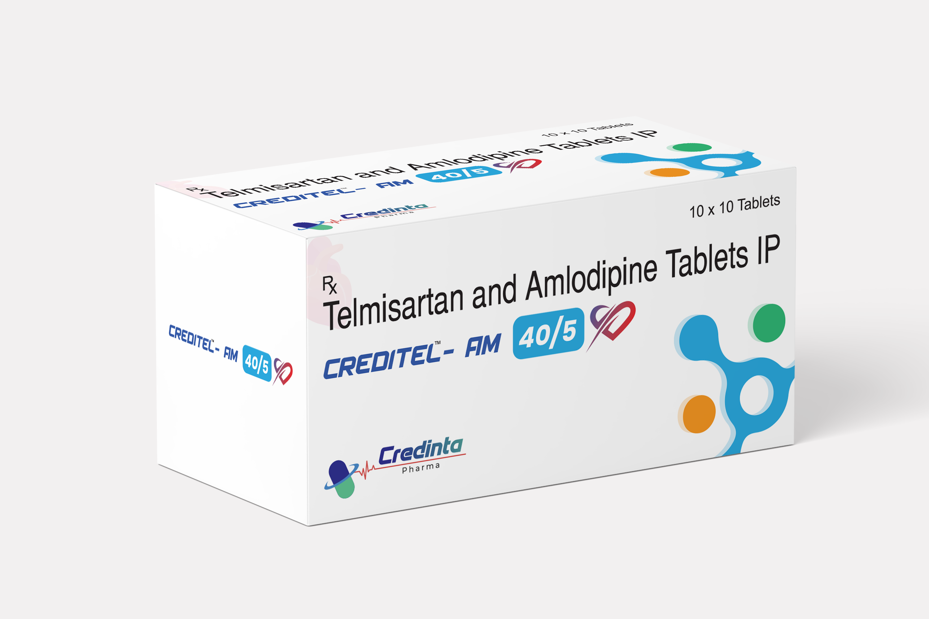CREDITEL-AM 40/5 — Telmisartan and Amlodipine Tablets IP