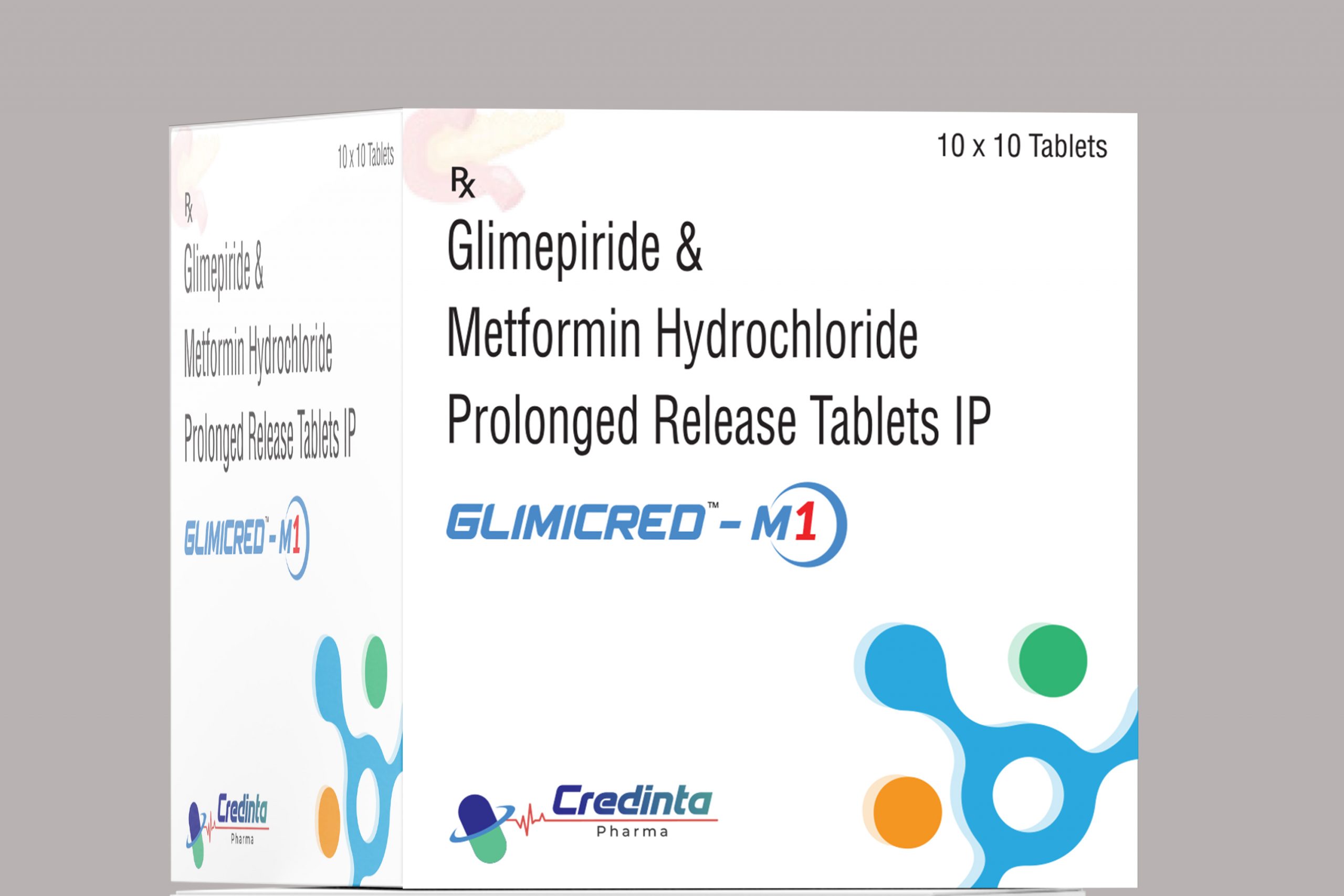 GLIMICRED-M1 — Glimepiride & Metformin Hydrochloride Prolonged Release Tablets IP