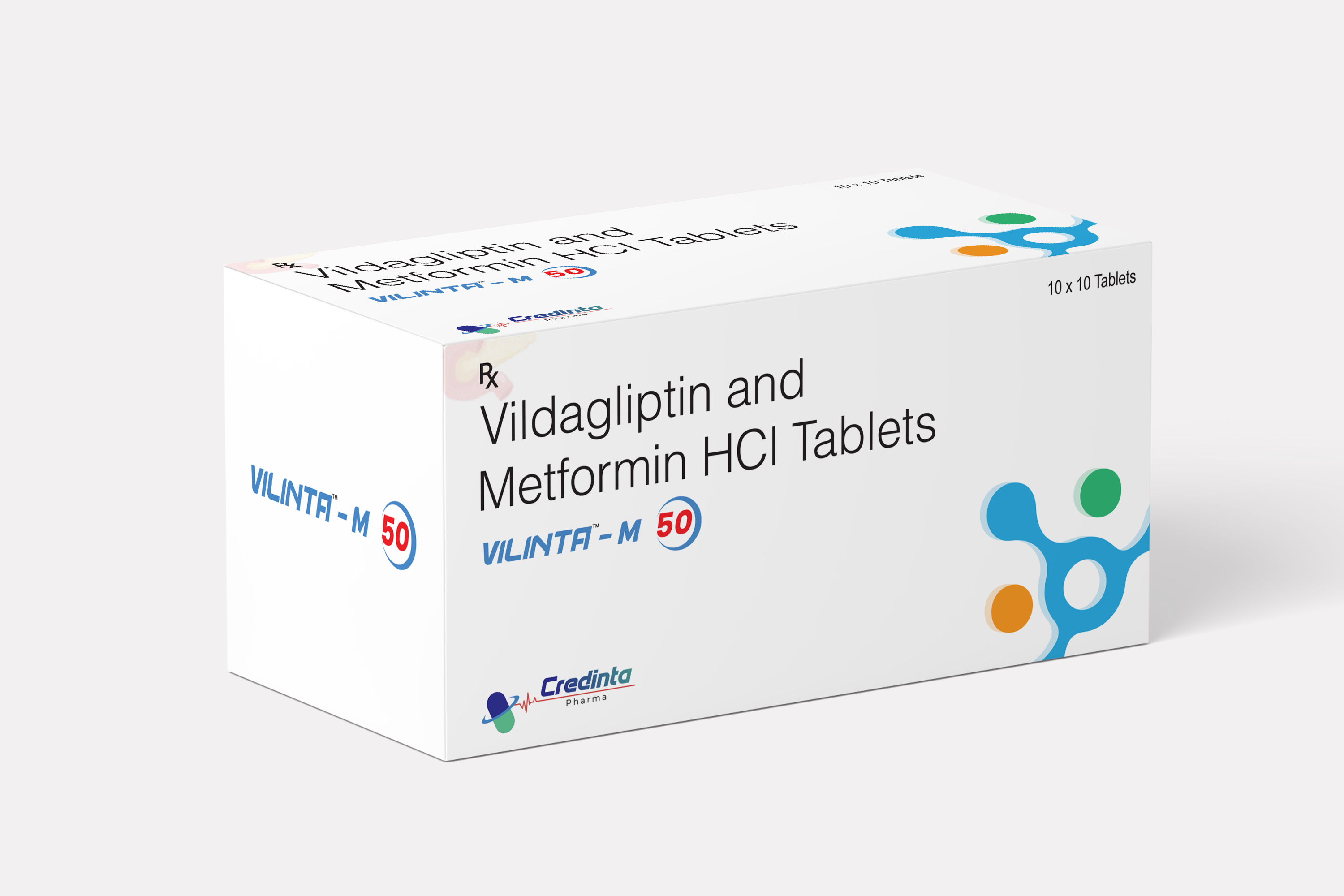 VILINTA-M 50 — Vildagliptin and Metformin HCl Tablets